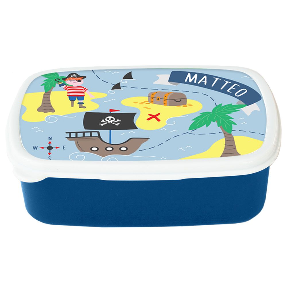 Essmak - Personalized Lunch Box - Captain Jack Auburn Hair