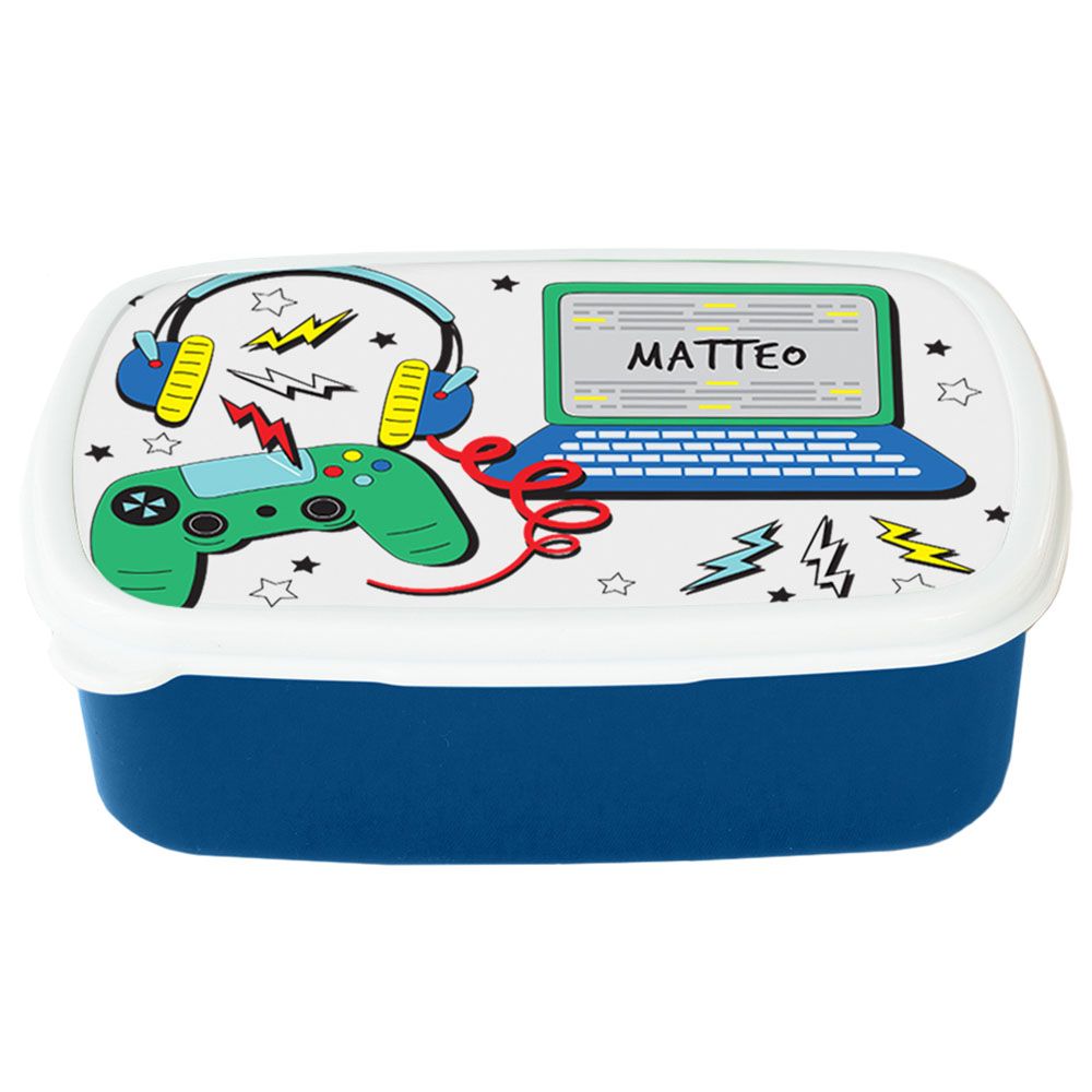 Essmak - Personalized Lunch Box - Game On Boy