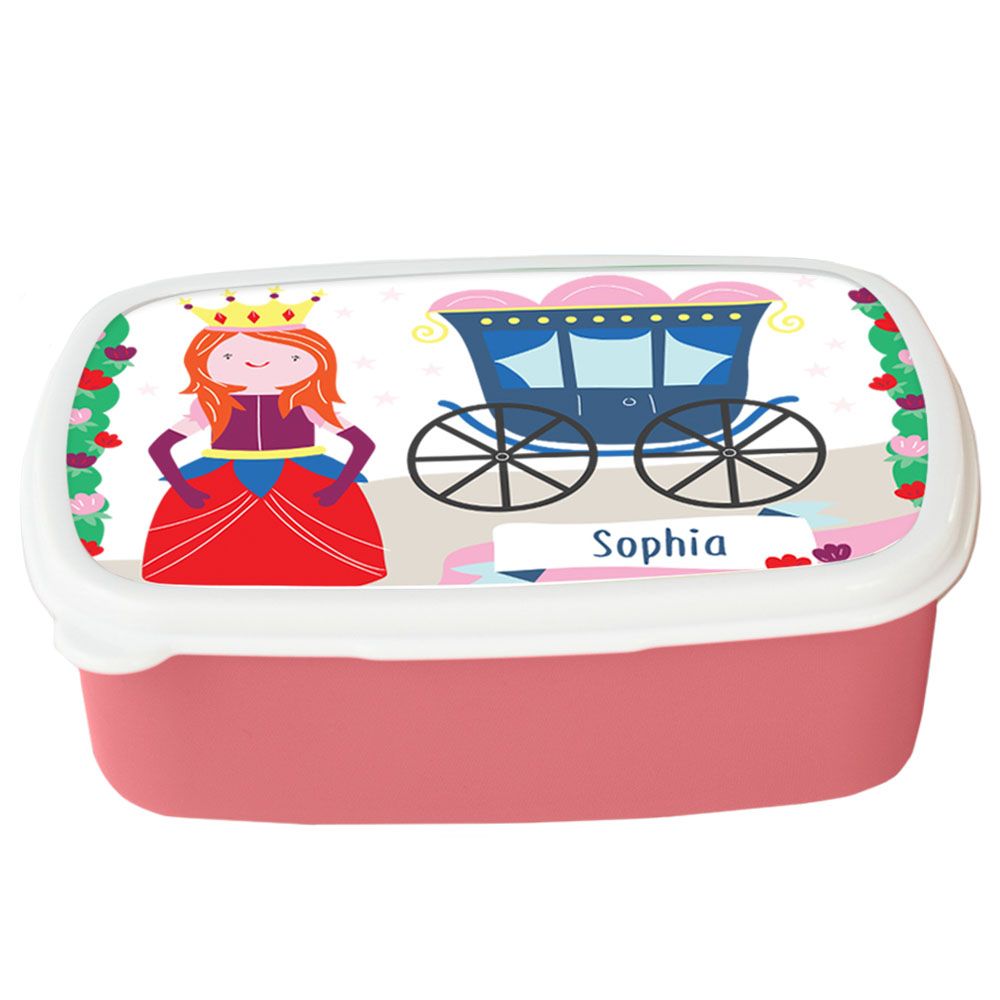 Essmak Personalized Lunch Box Happily Ever After Auburn Hair