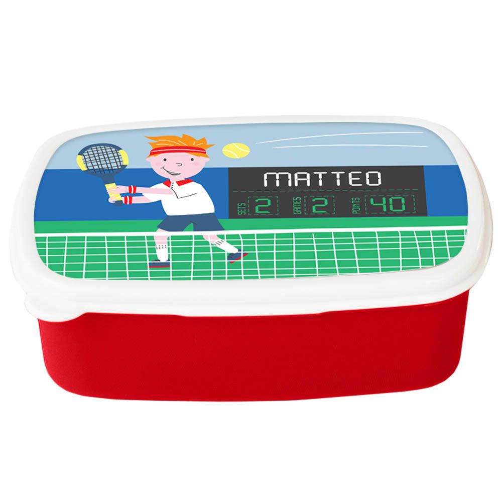 Essmak - Personalized Lunch Box - Wimbledon Auburn Hair