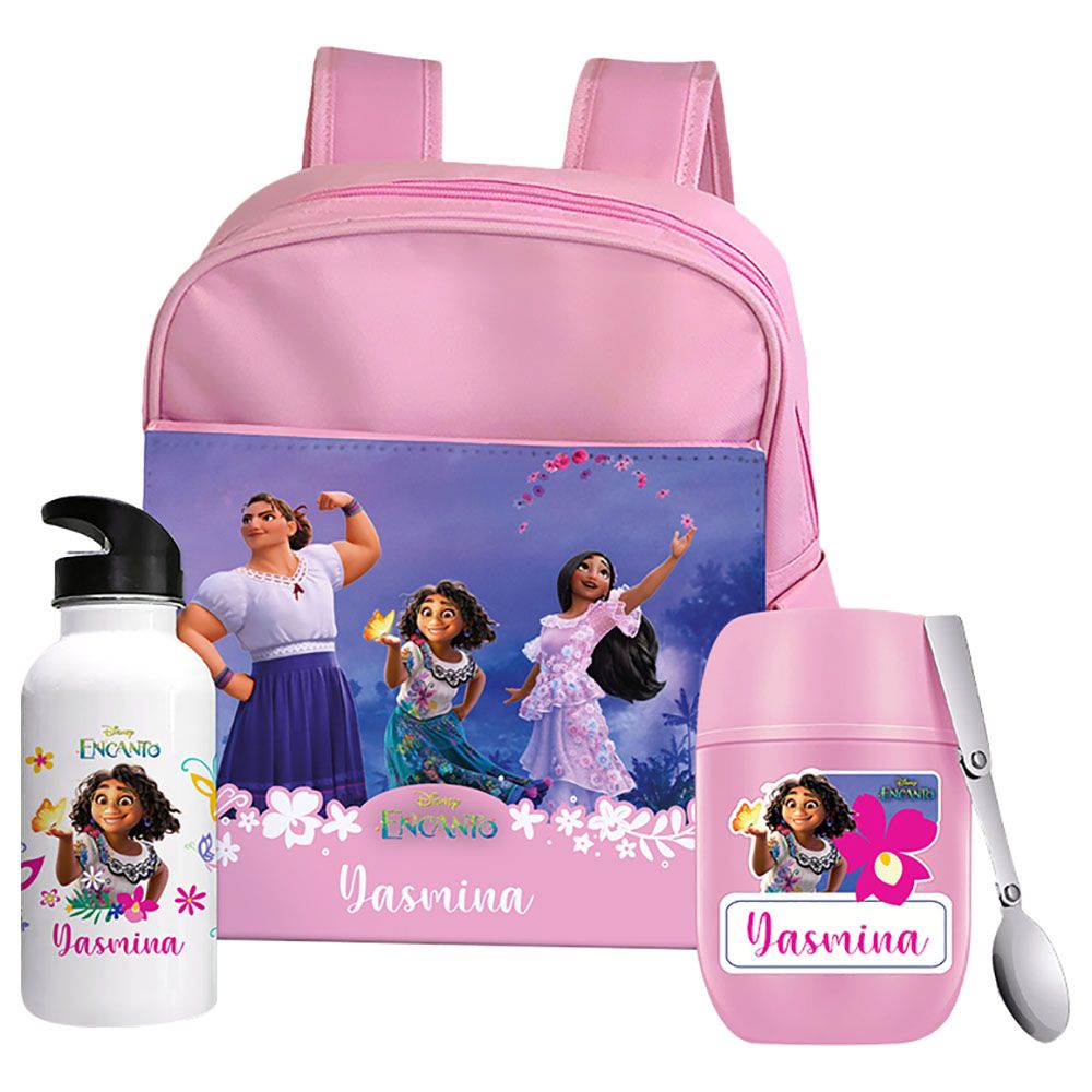 Essmak - 3pc Set Disney Encanto 2 Thermos Pack 400ml - Pink - 12-Inch