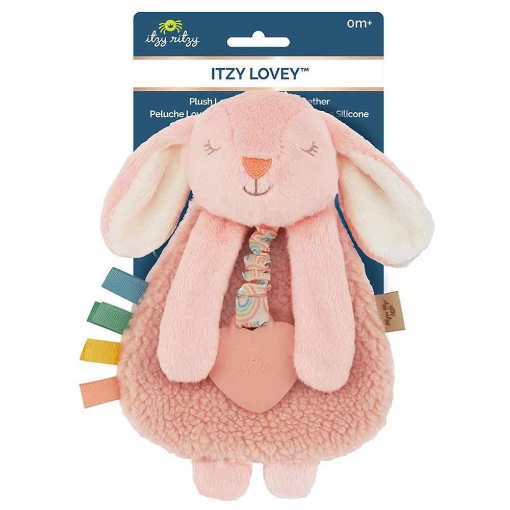 Itzy Ritzy - Lovey Infant Teether Toy - Bunny