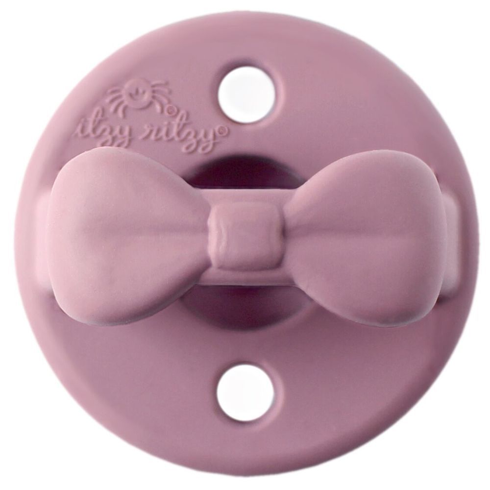 Itzy Ritzy - Silicone Pacifiers - Pack Of 2 - Orchid Lilac