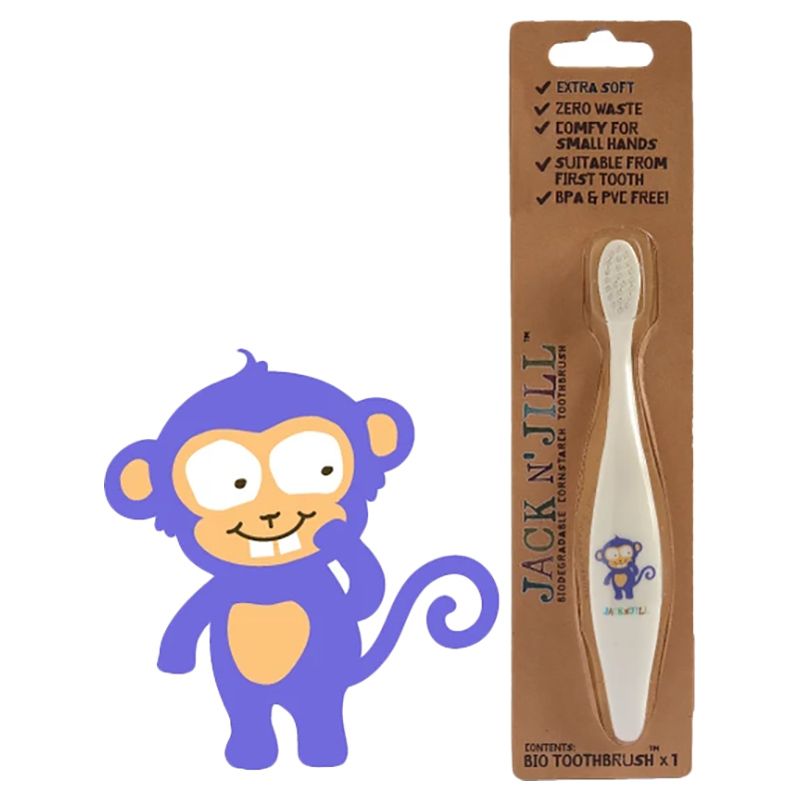 Jack N' Jill Kids - Toothbrush Monkey