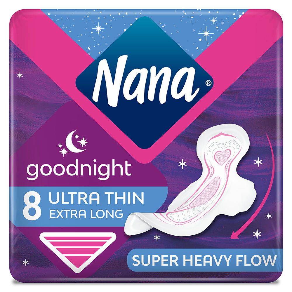 Nana Ultra Night Wings Pads 8's