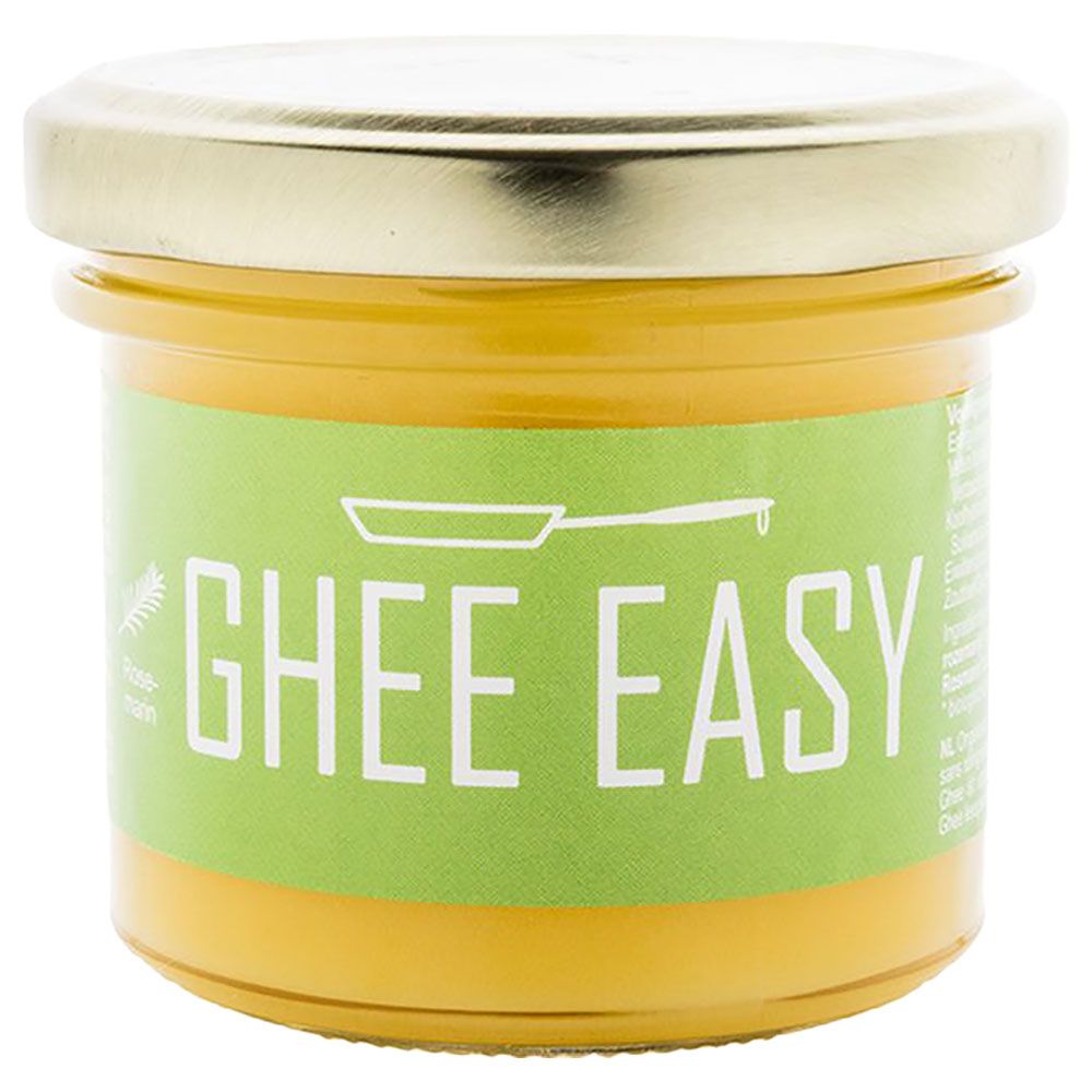 Ghee Easy - Organic Grass Fed Cow Ghee - Rozemary - 100g