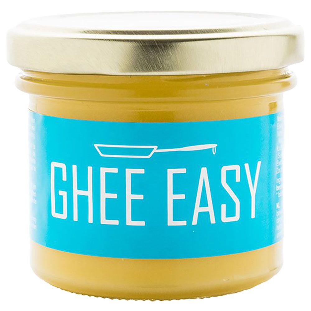 Ghee Easy - Organic Plain Grass Fed Cow Ghee - 100g