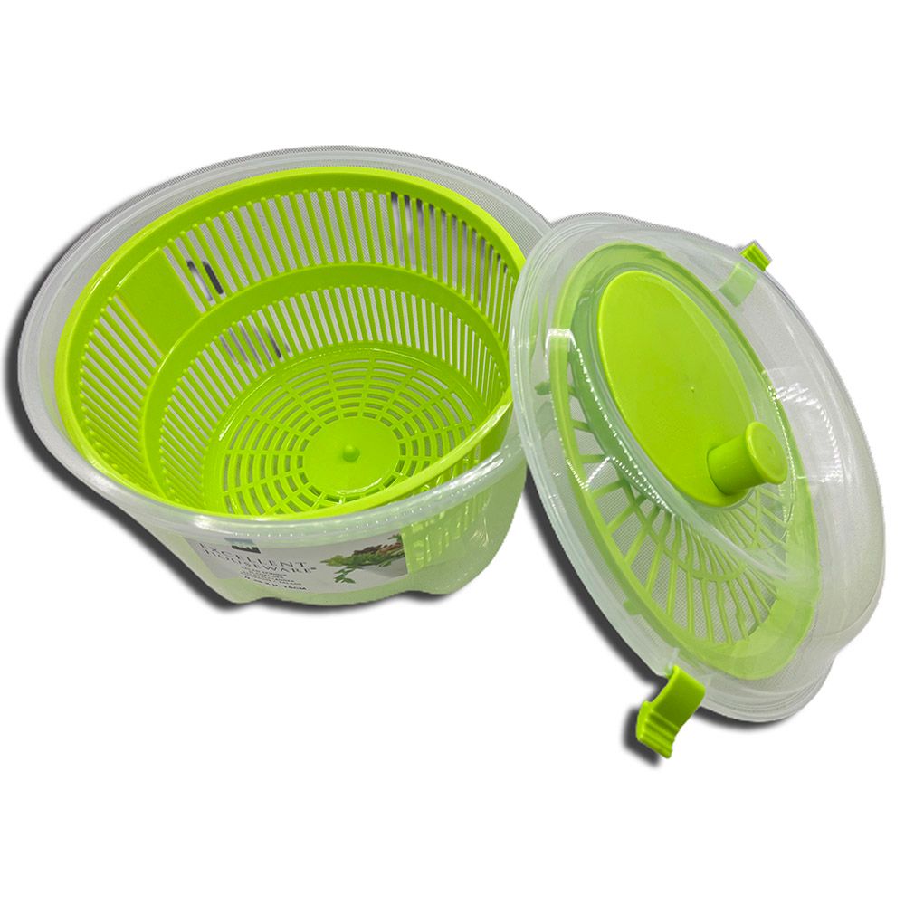 Excellent Houseware - Salad Spinner W/ Bowl - Green