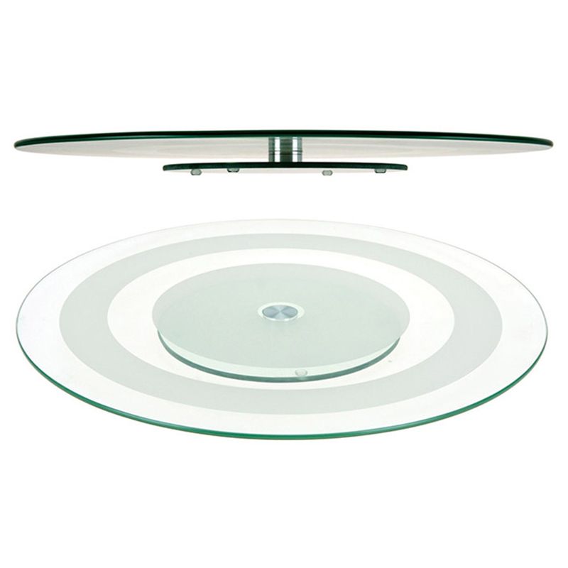 Excellent Houseware - Rotating Glass Serving Round Platter