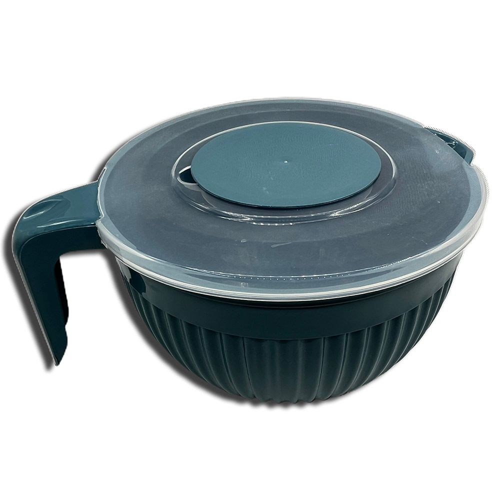 Excellent Houseware - Mixing Bowl With Lid - Blue