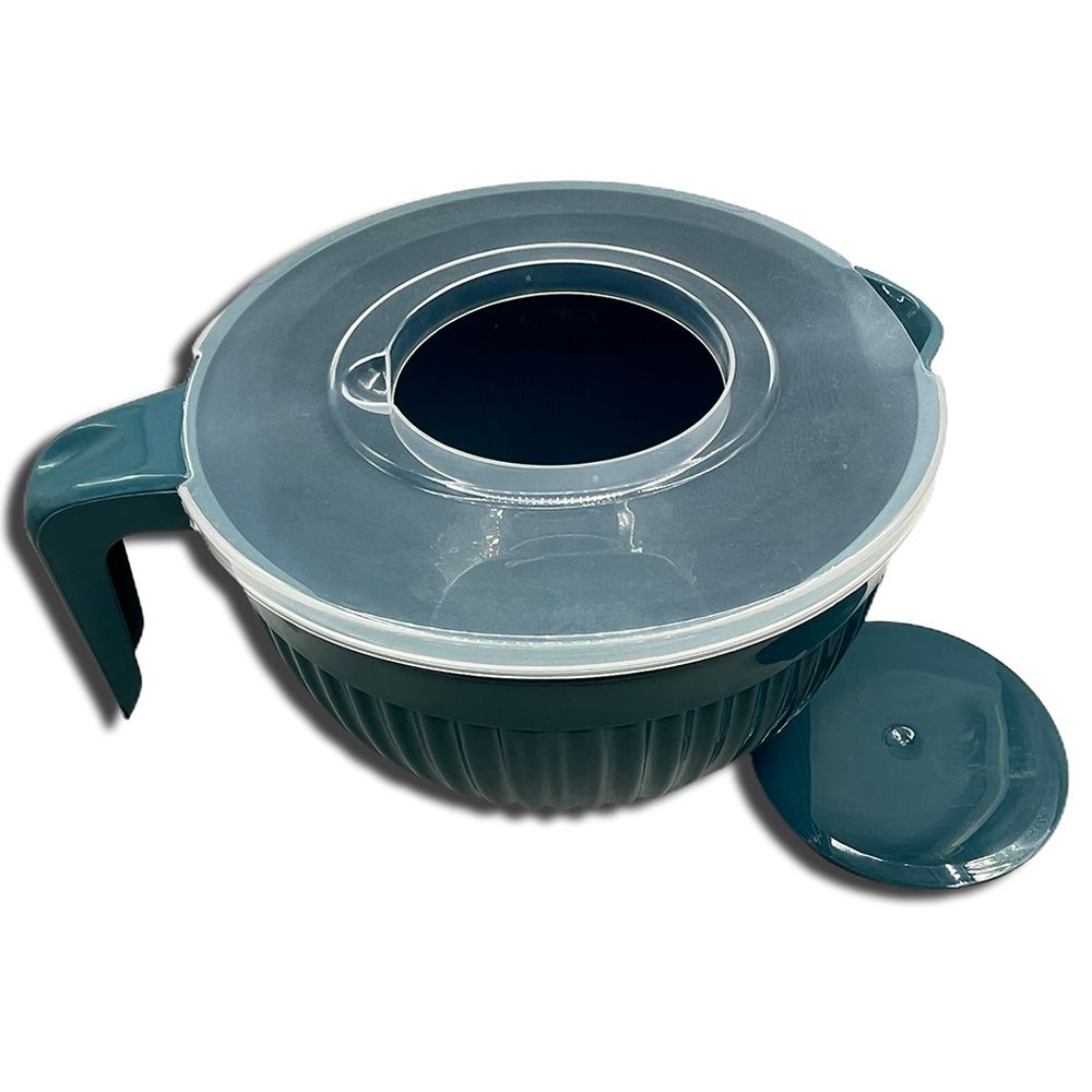 Excellent Houseware - Mixing Bowl With Lid - Blue