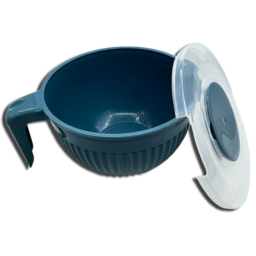 Excellent Houseware - Mixing Bowl With Lid - Blue