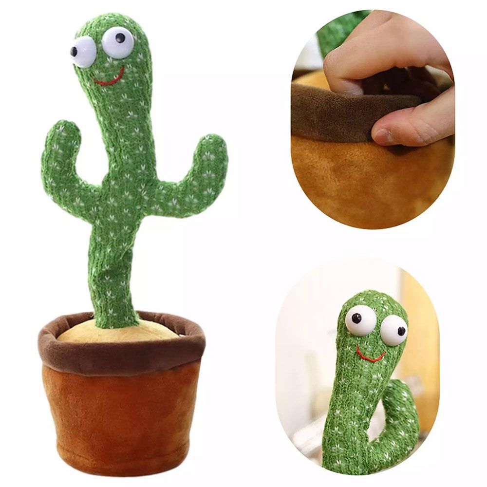 Essen - Dancing, Singing And Talking Cactus Plush Toy - 32cm