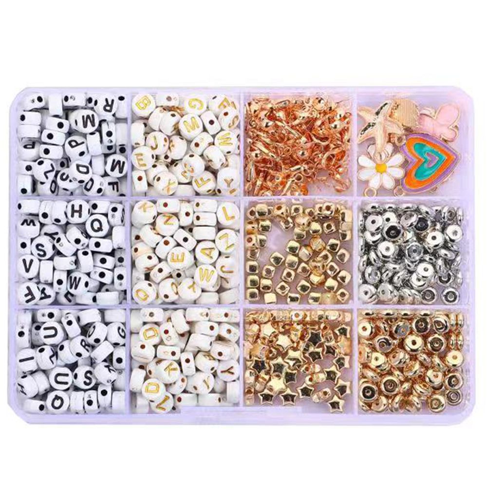 ESSEN Clay Beads Bracelet Jewellery Making DIY Kit -5591pcs