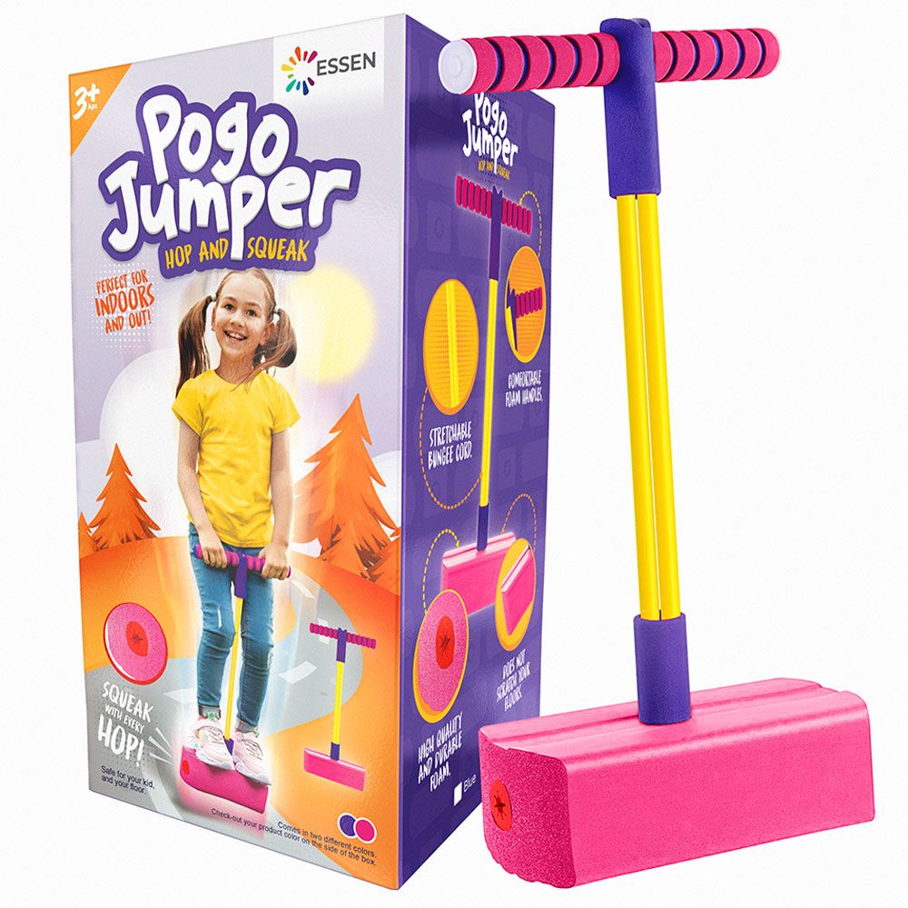 Essen - Pogo Stick Bungee Jumper - Pink