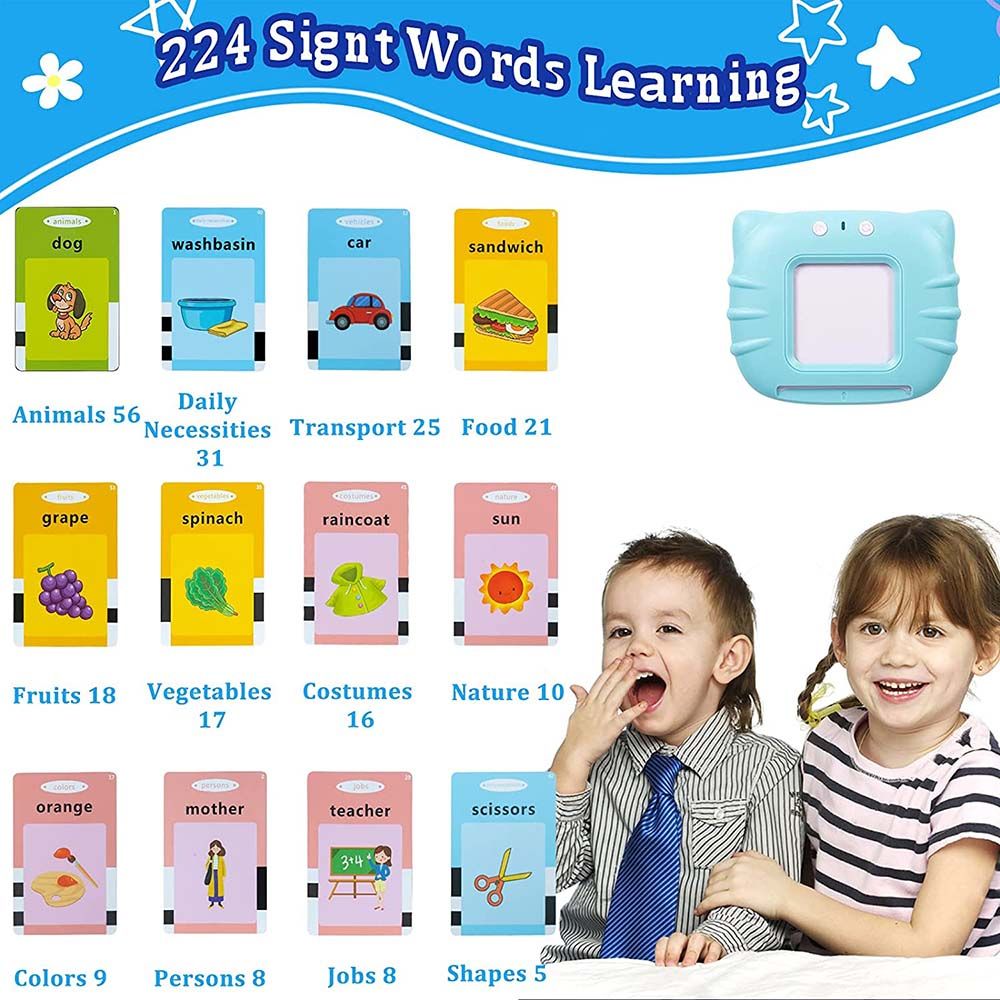 ESSEN - Talking Flash Cards Educational Toys