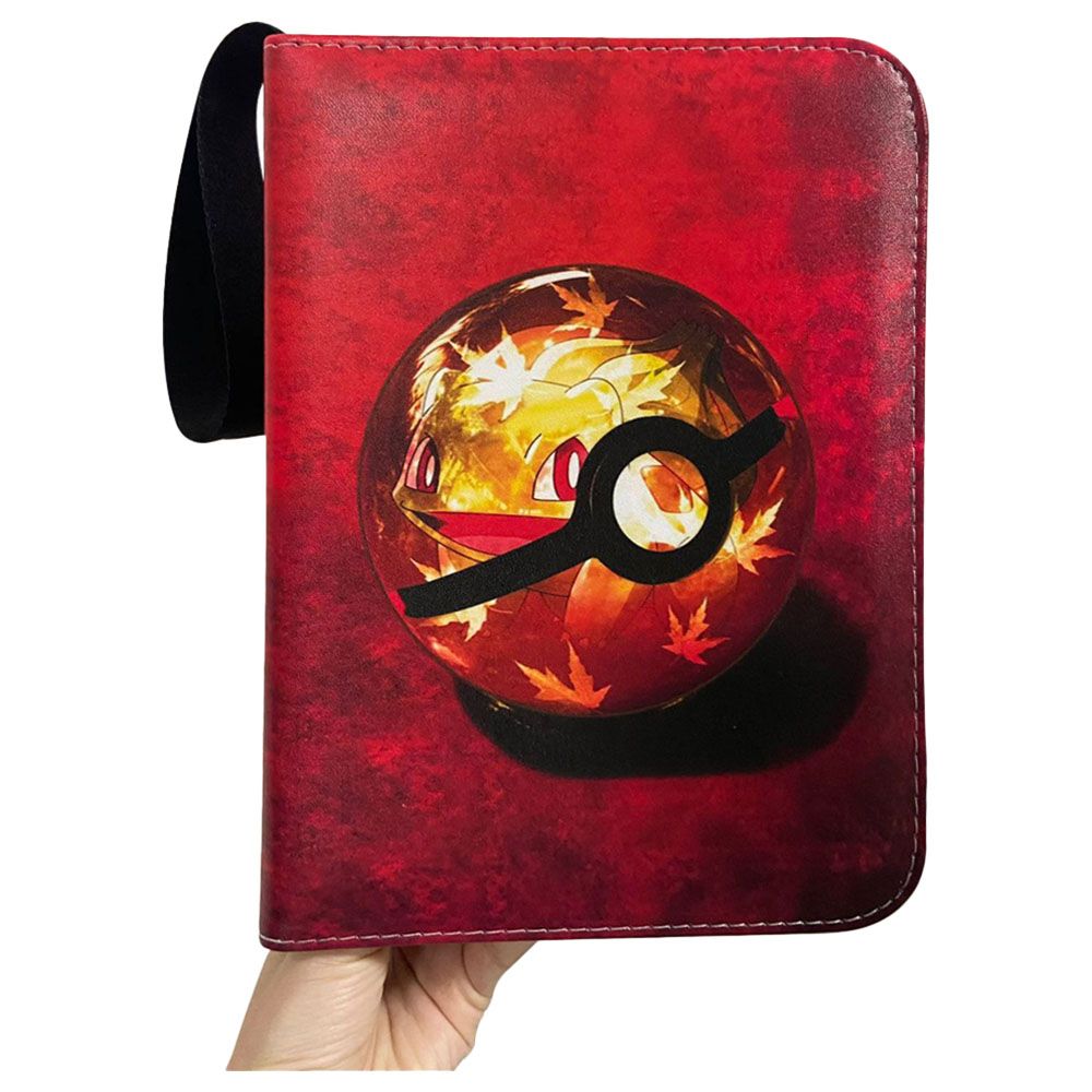 ESSEN - Pokemon Cards Binder Holder For Trading Cards - Red