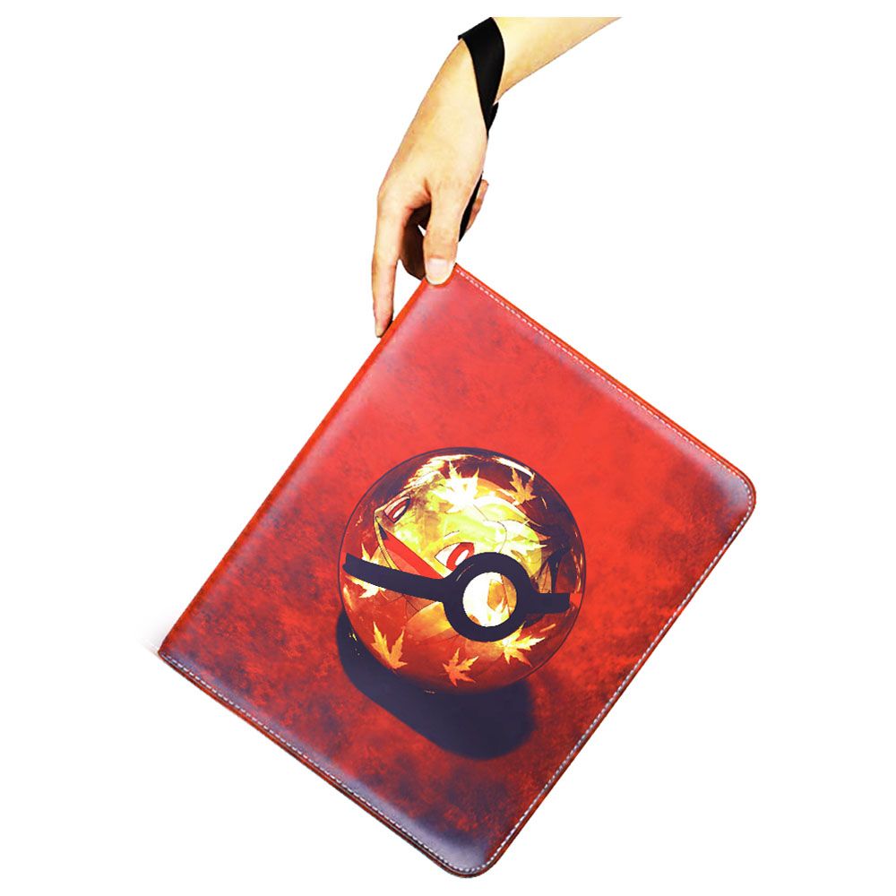 ESSEN - Pokemon Cards Binder Holder For Trading Cards - Red