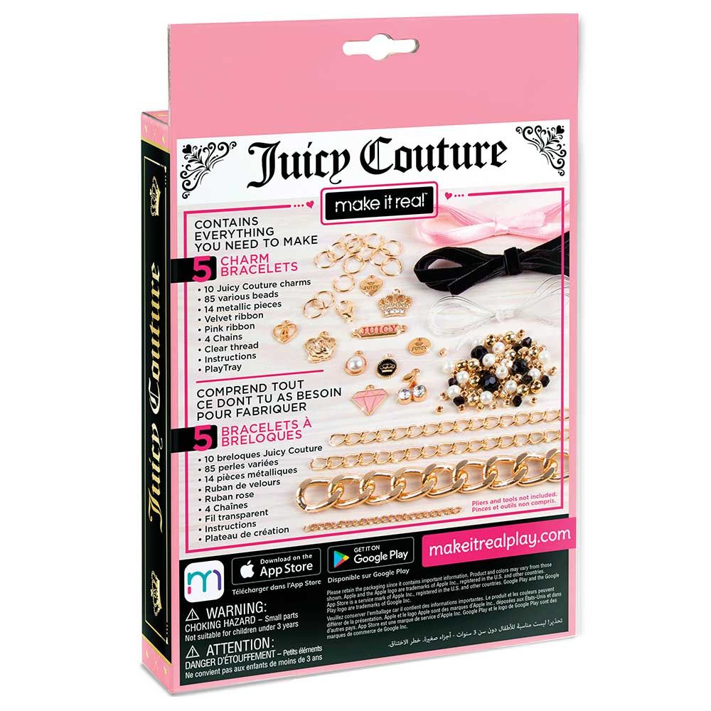 Juicy Couture - Mini Chains & Charms Bracelets Kit