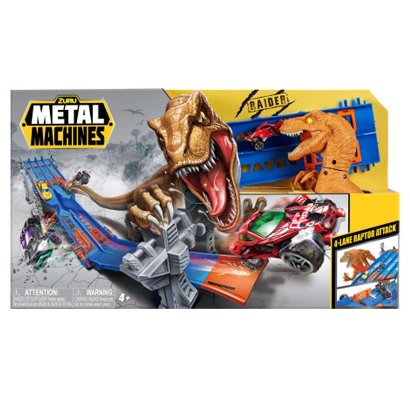 Metal Machines - 4 Lane Raptor Attack Track Set