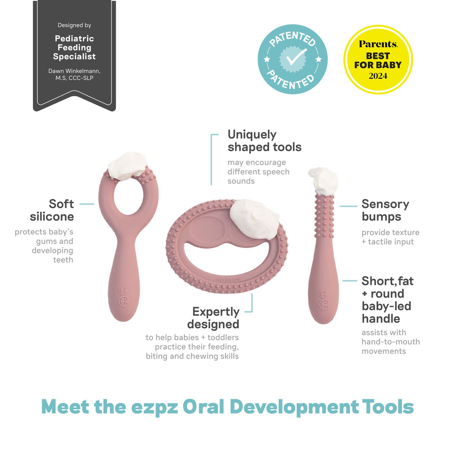 Ezpz - Oral Development Tools - Blush