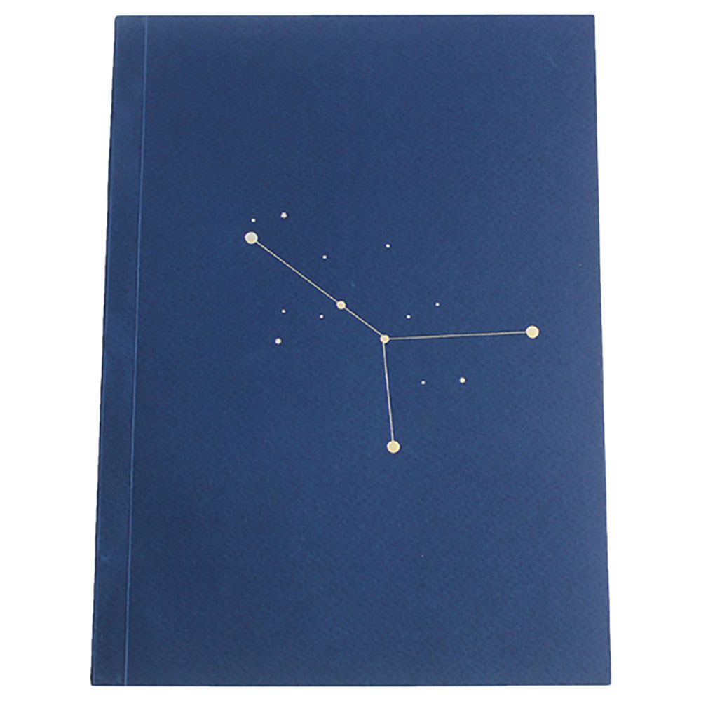 Everythink - Cancer Sign - Horscope A2 Notebook - Blue