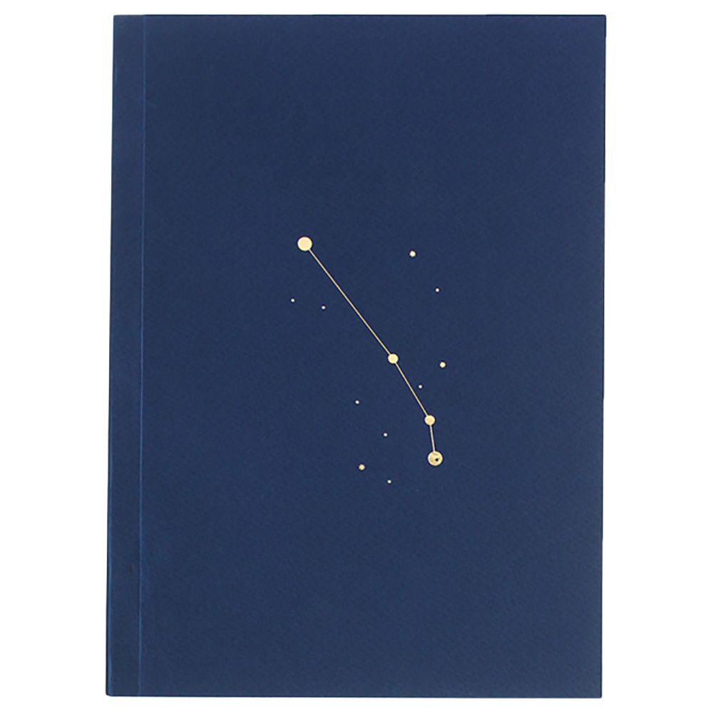 Everythink - Aries Sign - Horscope A2 Notebook - Blue