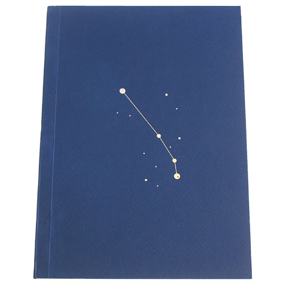 Everythink - Aries Sign - Horscope A2 Notebook - Blue