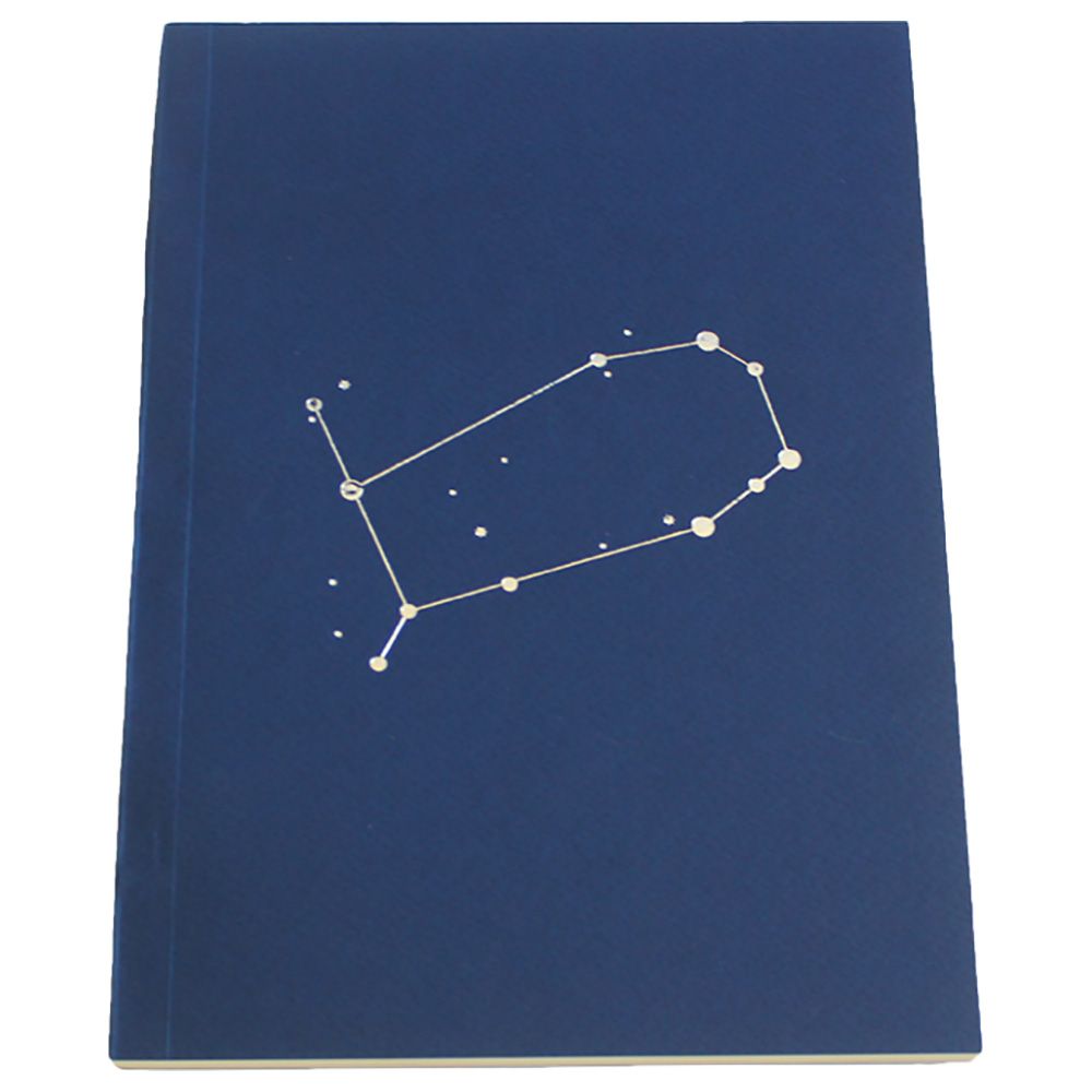 Everythink - Gemini Sign - Horscope A2 Notebook - Blue