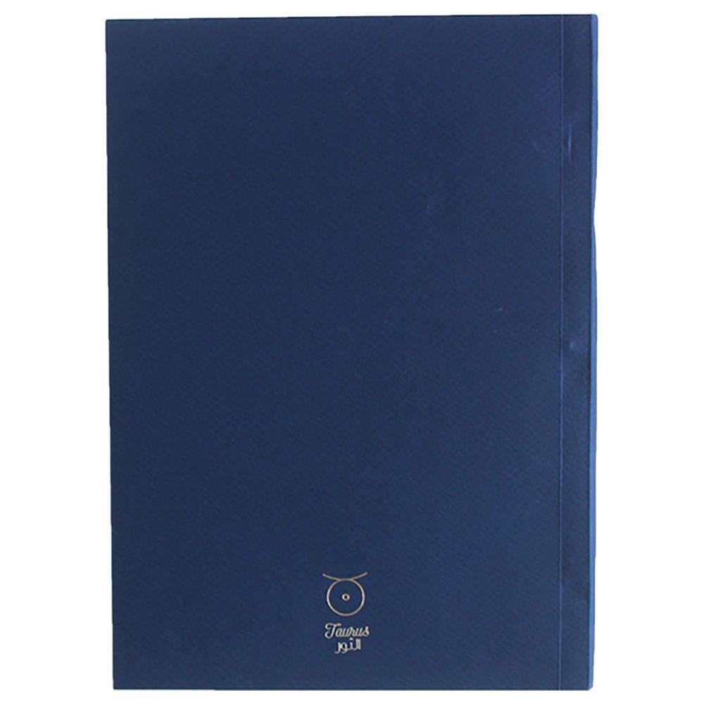 Everythink - Taurus Sign - Horscope A2 Notebook - Blue