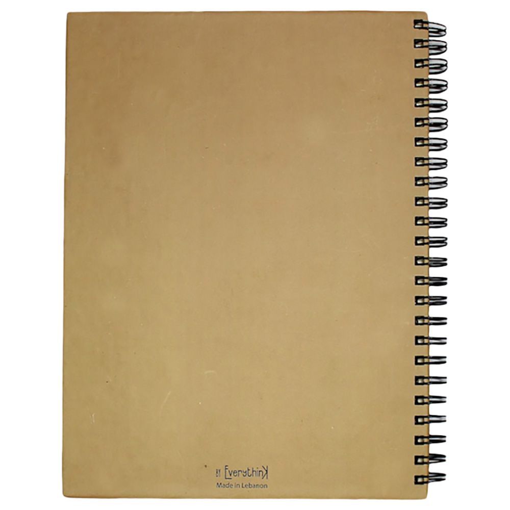 Everythink - Focused But Actually Distracted A5 Journal - Beige