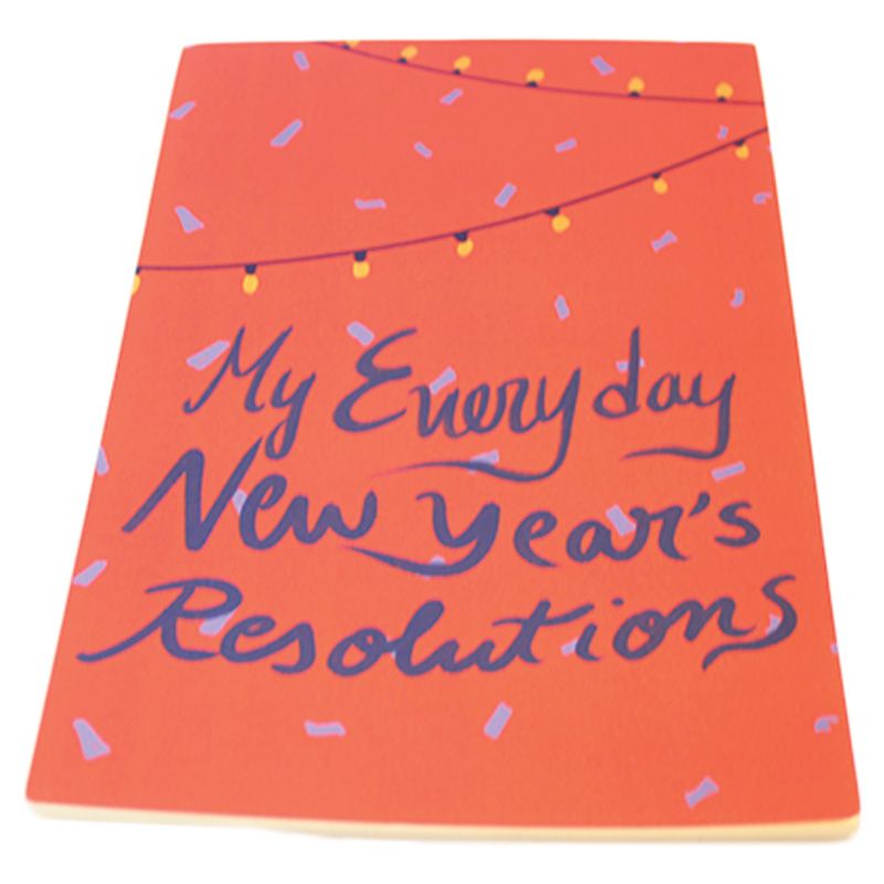 Everythink - My Everyday New Year's Resolutions - A4 Daily Planner