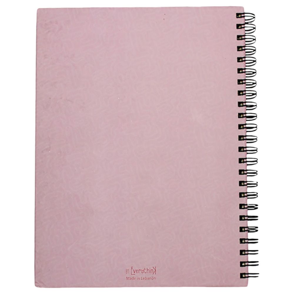 Everythink - Stay Weird - Hardcover Notebook - Pink