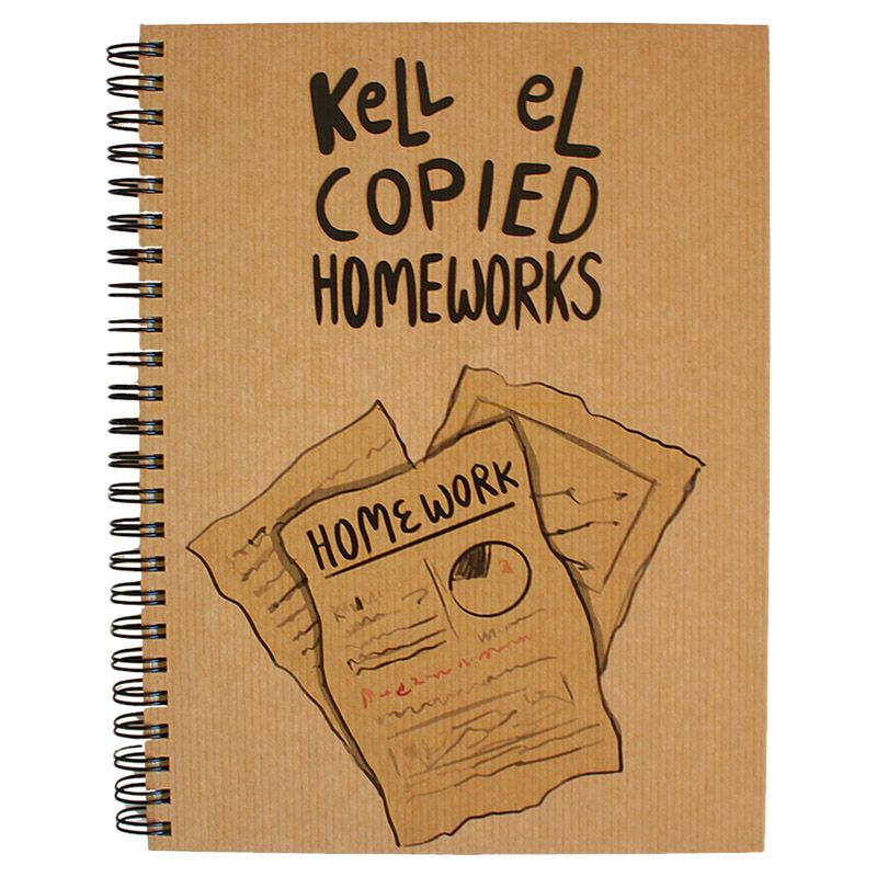 إيفري ثينك- دفتر A5 غلاف مقوى Kel El Copied Homeworks