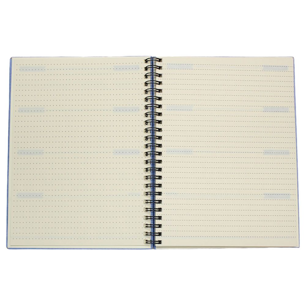 Everythink - Adding Colors Lal Iyyem El Aade A5 Planner - Blue