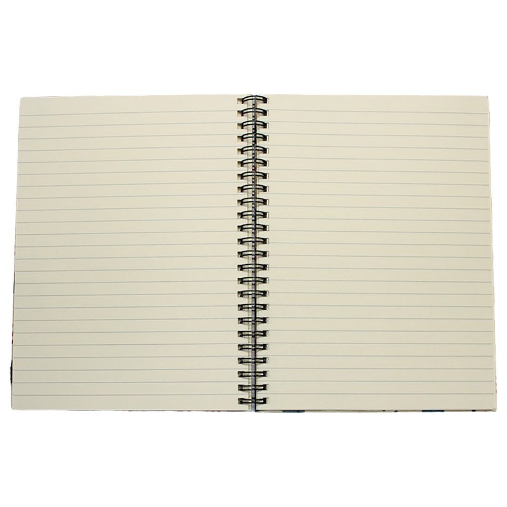 Everythink - Rain Pattern - Hardcover A5 Notebook