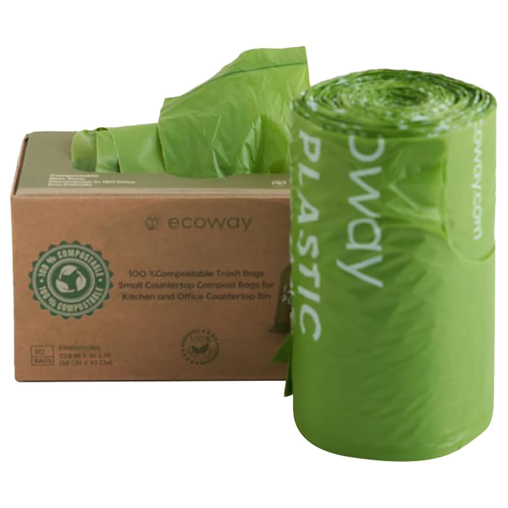 Ecoway - Compostable Garbage Bags - 30pcs