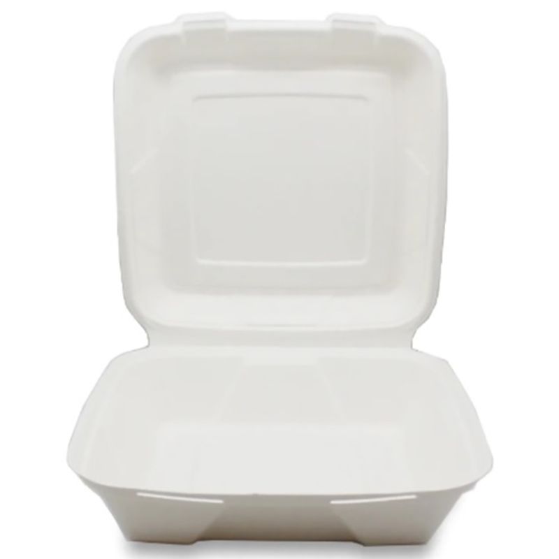 Ecoway - 100% Compostable Take Out Food Containers - 6 X 6 cm - 100pcs