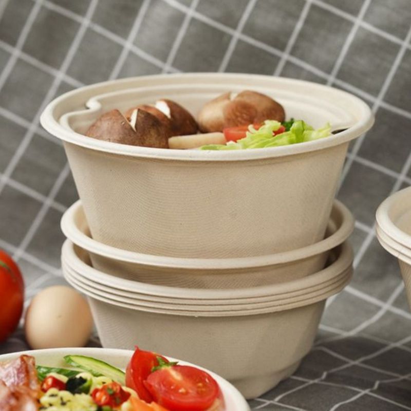 Ecoway - 100% Compostable Heavy Duty Bowl - 100pcs - White