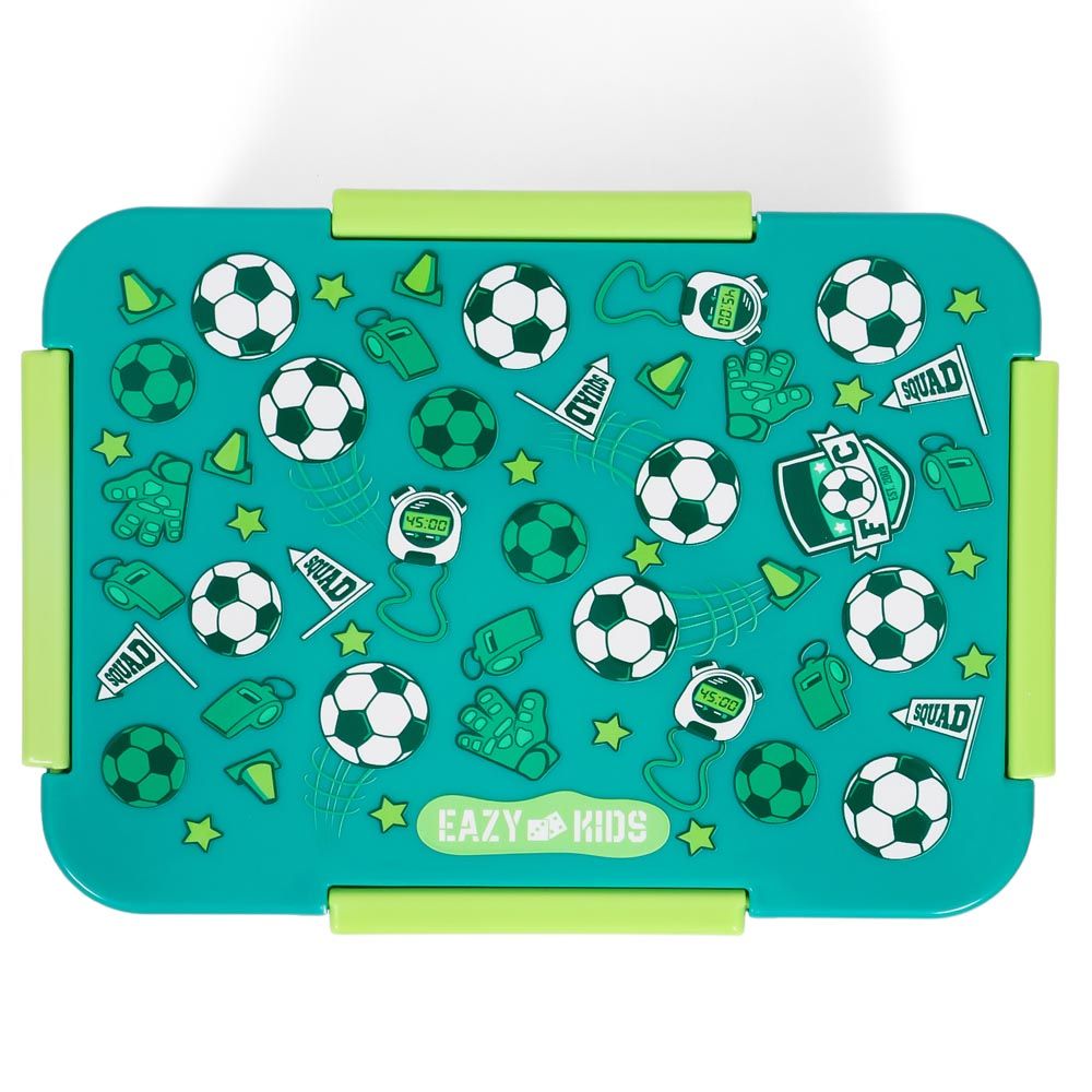 Eazy Kids - Soccer Lunch Box 850ml - Green