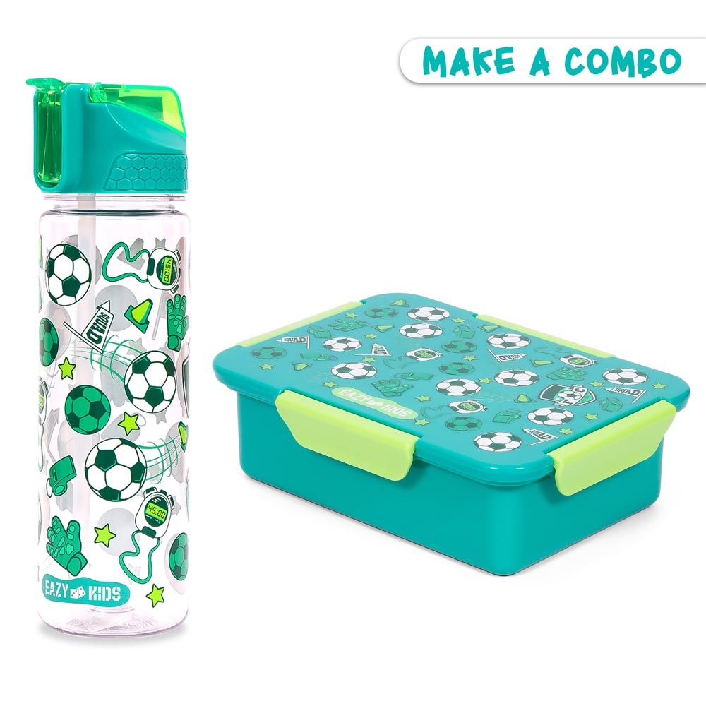 Eazy Kids - Soccer Lunch Box 850ml - Green