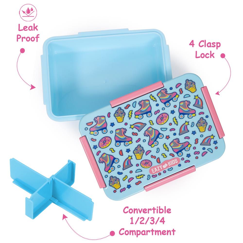 Eazy Kids - Gen Z Skater Lunch Box 850ml - Blue