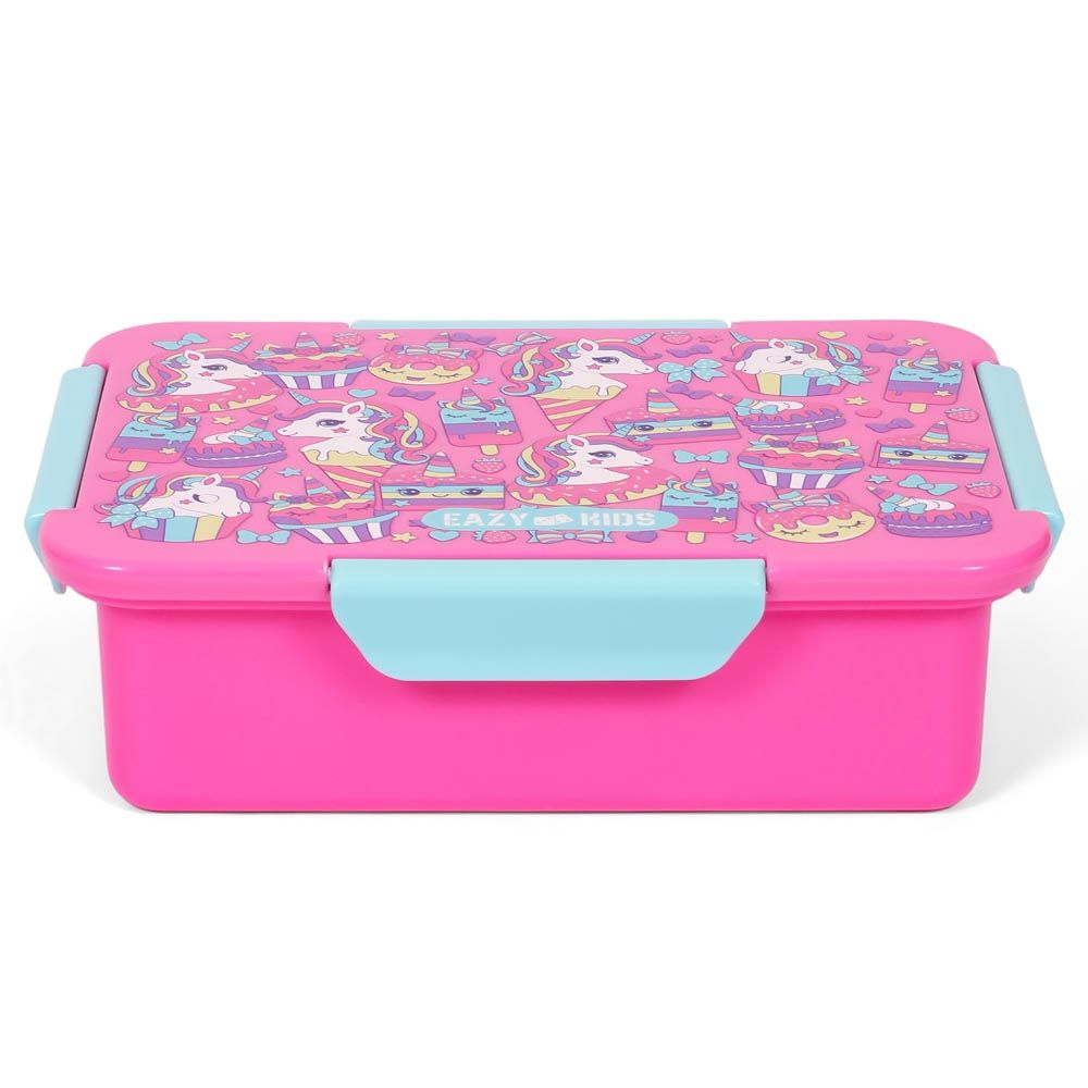 Eazy Kids - Unicorn Desert Lunch Box 850ml - Pink