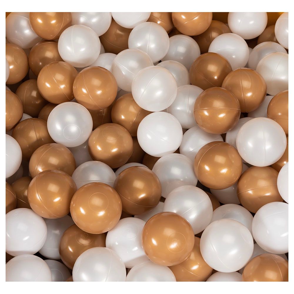 Ezzro - Mix of 400 Balls - Golden & White