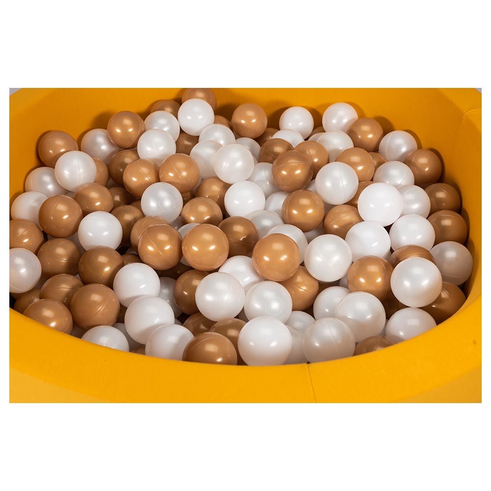 Ezzro - Mix of 400 Balls - Golden & White