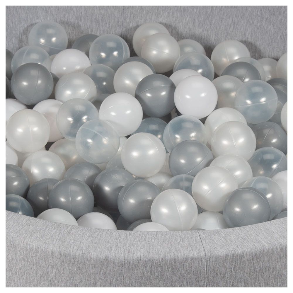 Ezzro - Mix of 400 Balls - Grey & White