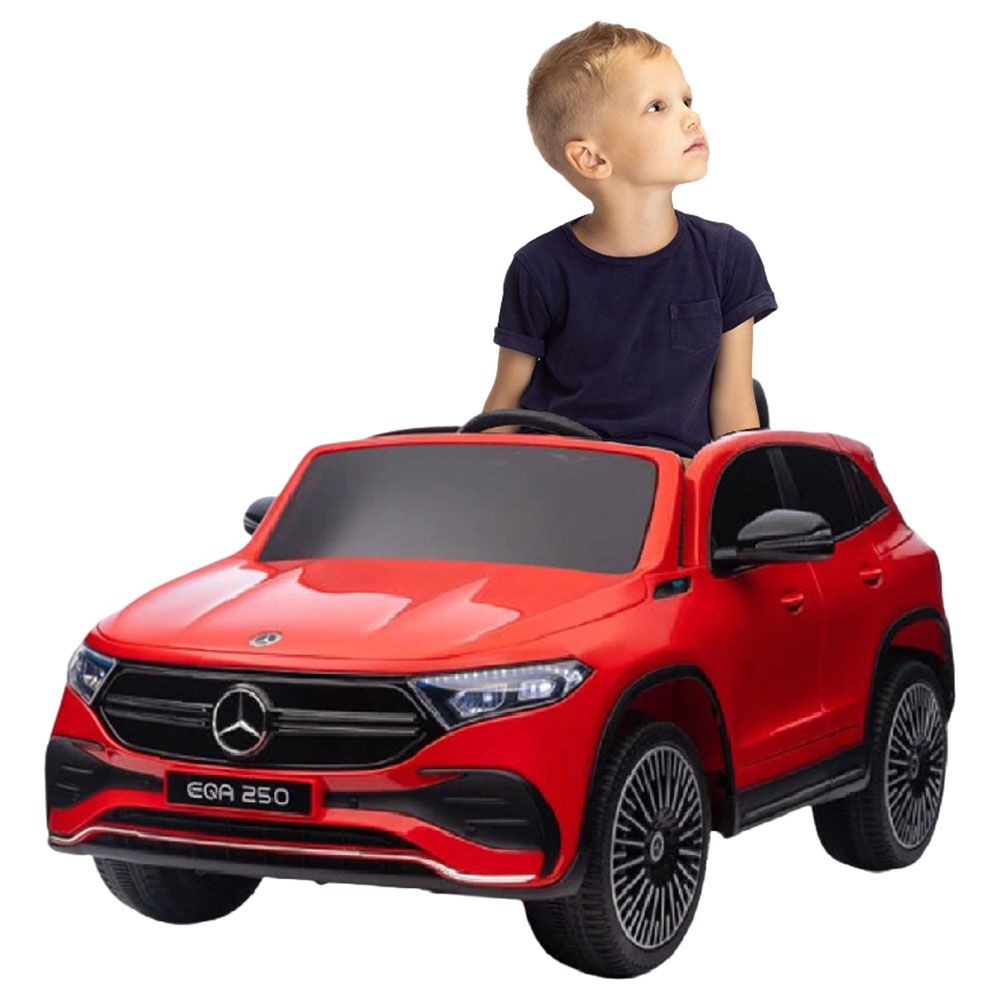 Megastar - Licensed Mercedes-Benz EQA Battery Operated Car - Red