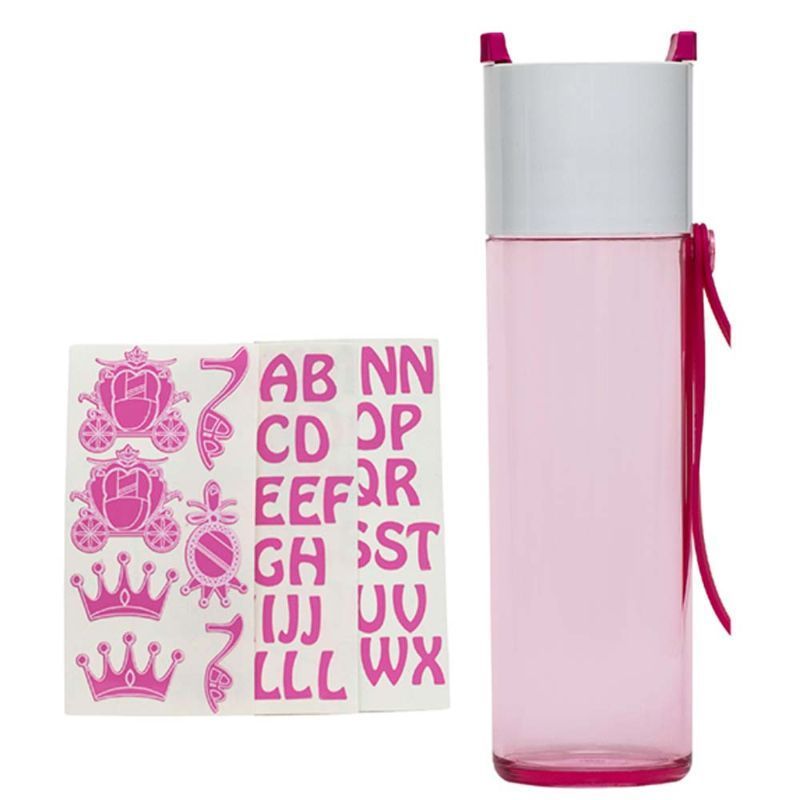 Forget Me Not Just Water Drink Bottle 500ml - Pink Princess