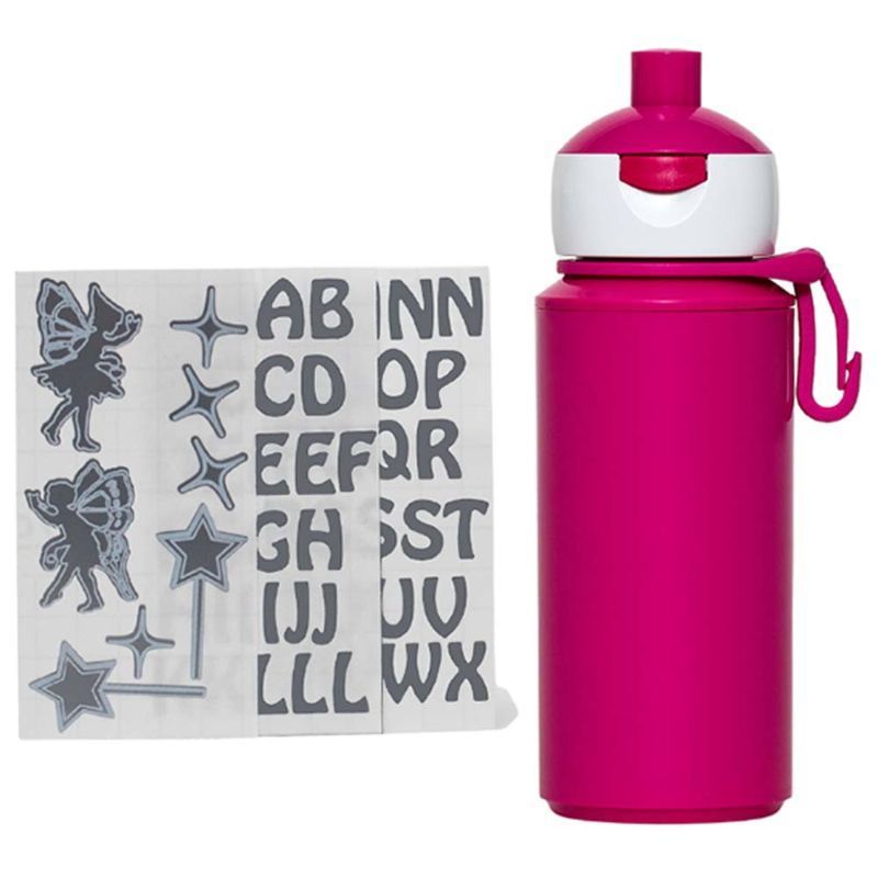 Forget Me Not Pop-up Drink Bottle - Pink Fairies