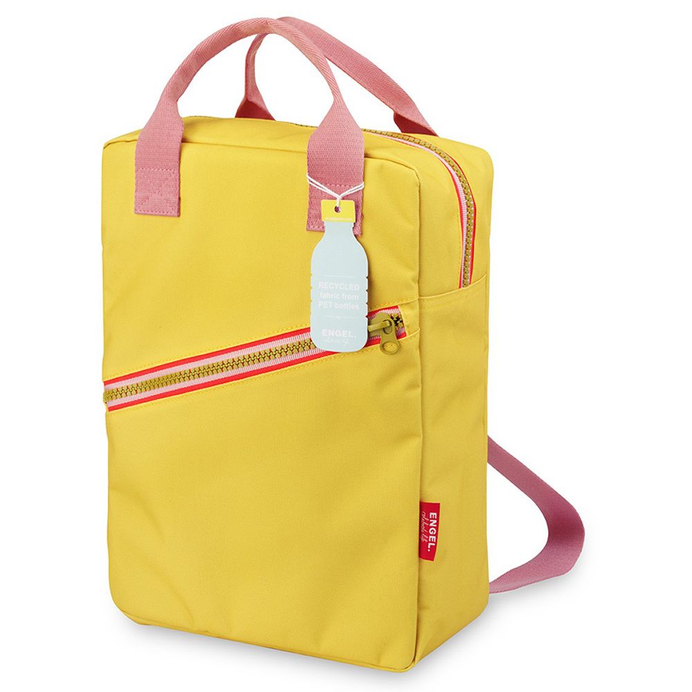 Engel - Backpack Large - Zipper Yellow